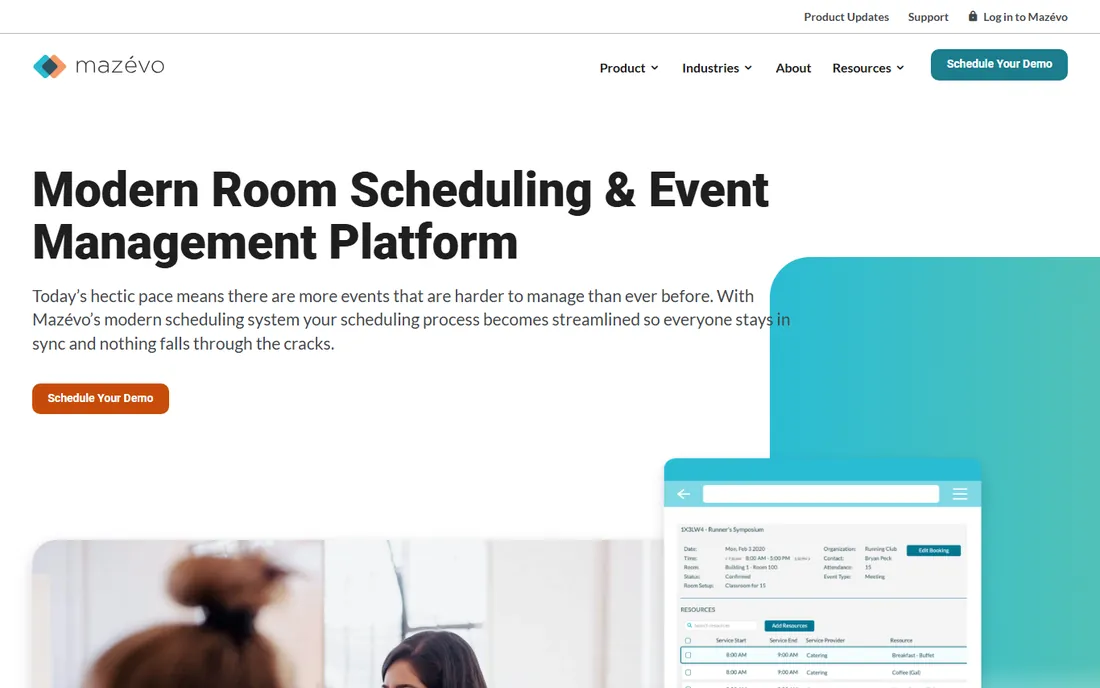 Mazevo homepage