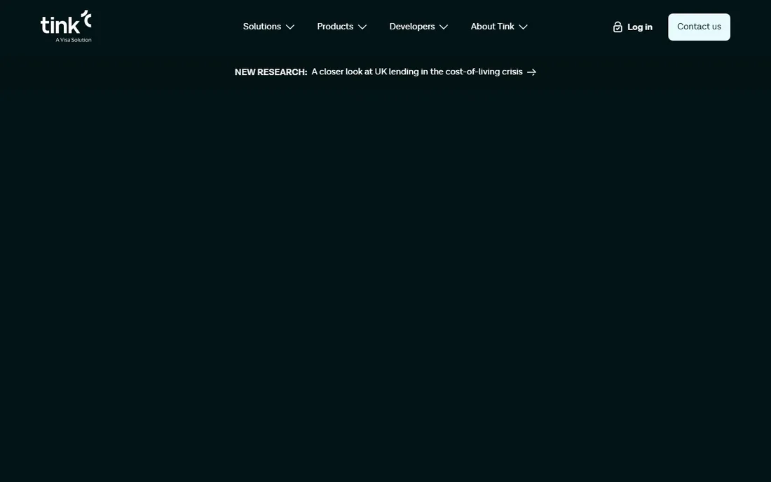 Tink homepage