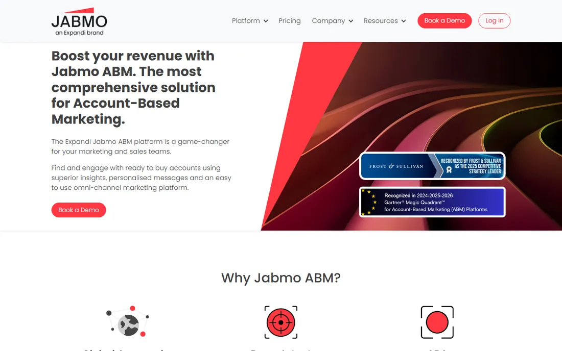 Jabmo homepage