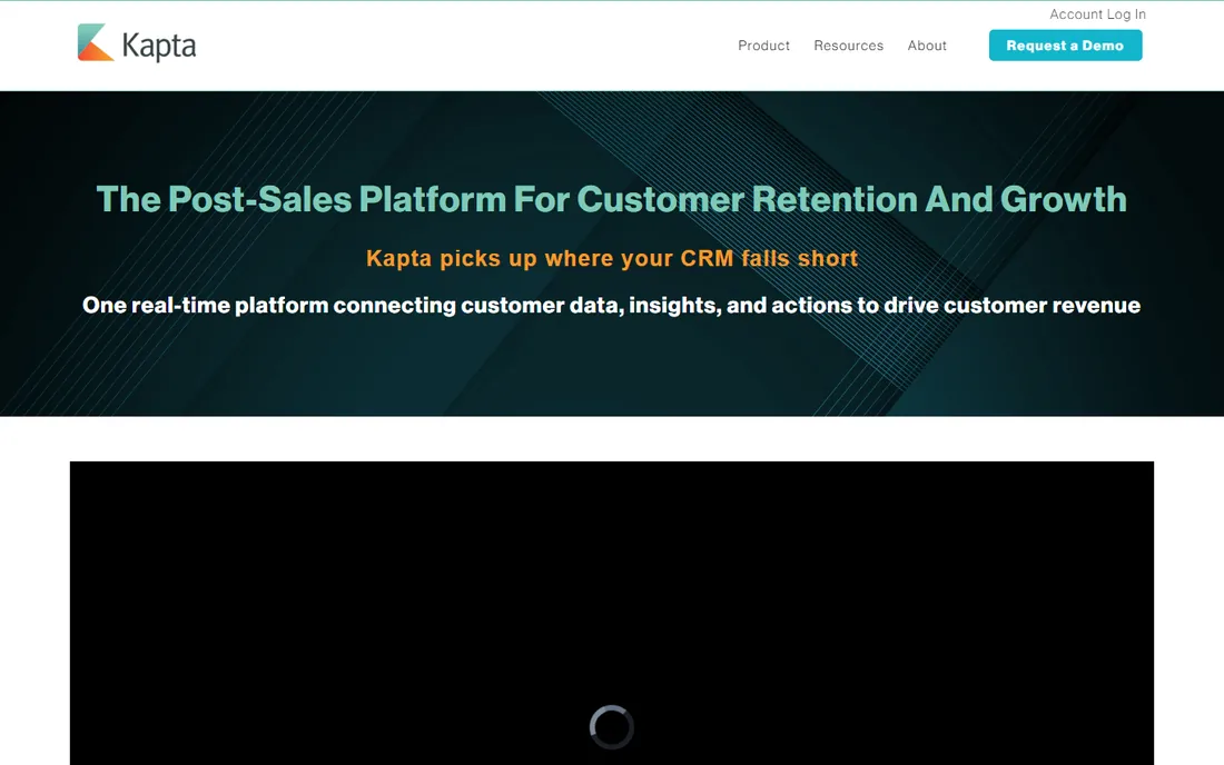 Kapta homepage