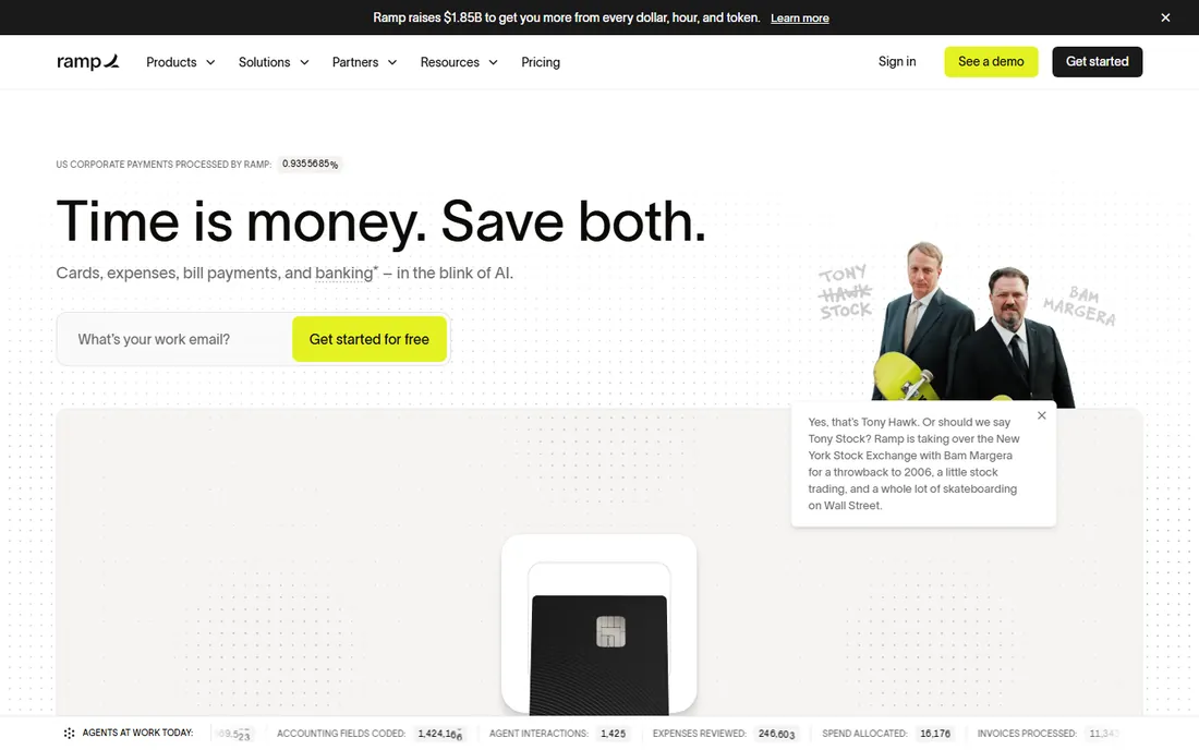 Ramp homepage