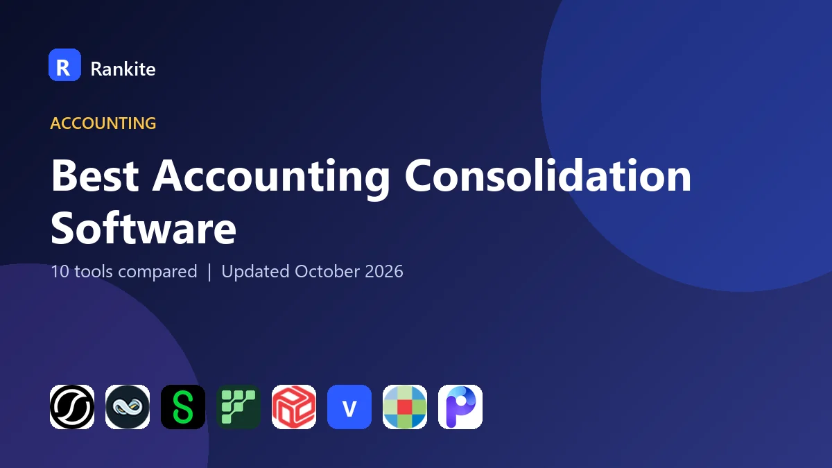 Best Accounting Consolidation Software in 2026: 10 Tools Compared