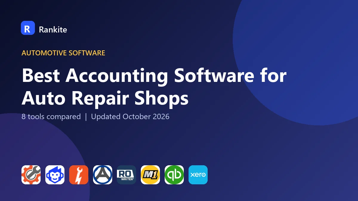 Best Accounting Software for Auto Repair Shops in 2026: 8 Tools Compared