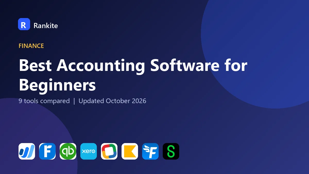 Best Accounting Software for Beginners in 2026: 9 Tools Compared