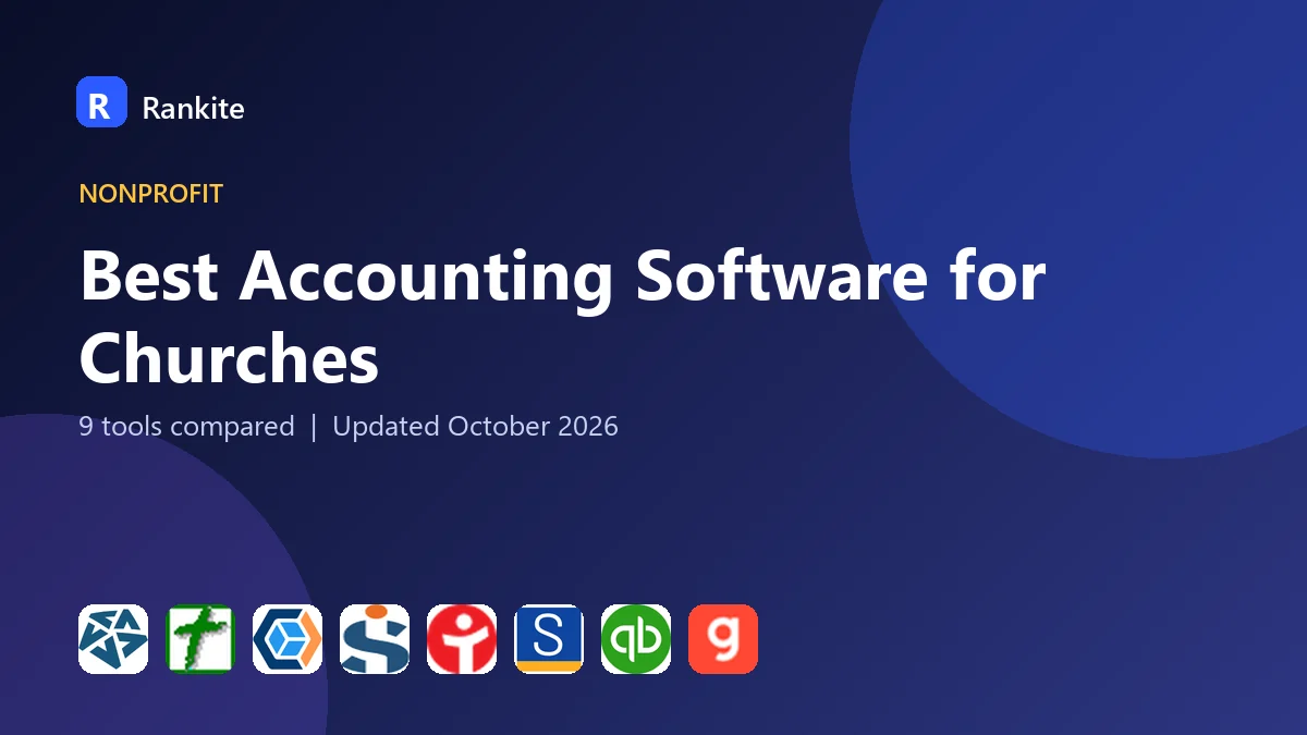 Best Accounting Software for Churches in 2026: 9 Tools Compared