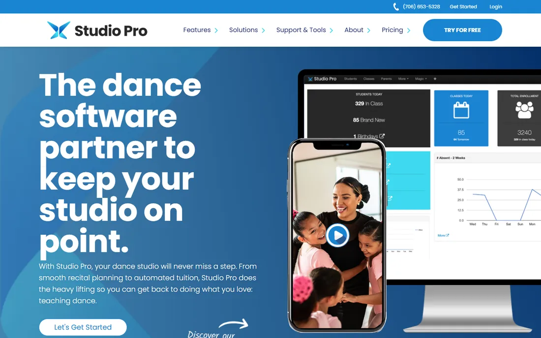 DanceStudio-Pro homepage