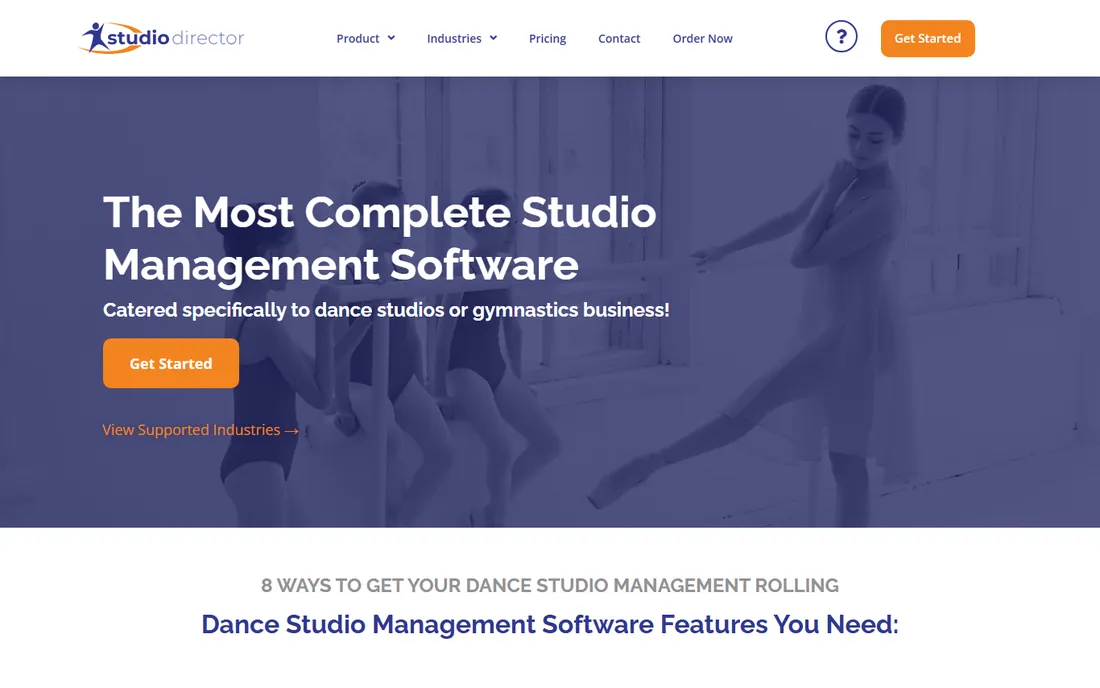 The Studio Director homepage
