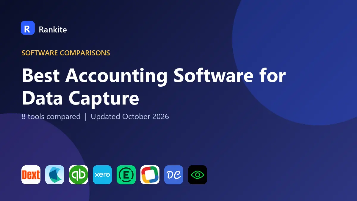 Best Accounting Software for Data Capture in 2026: 8 Tools Compared
