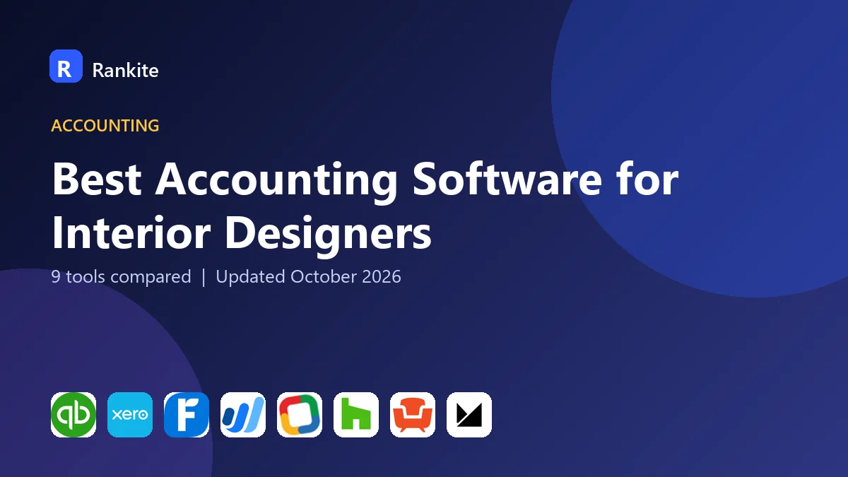 Best Accounting Software for Interior Designers in 2026: 9 Tools Compared
