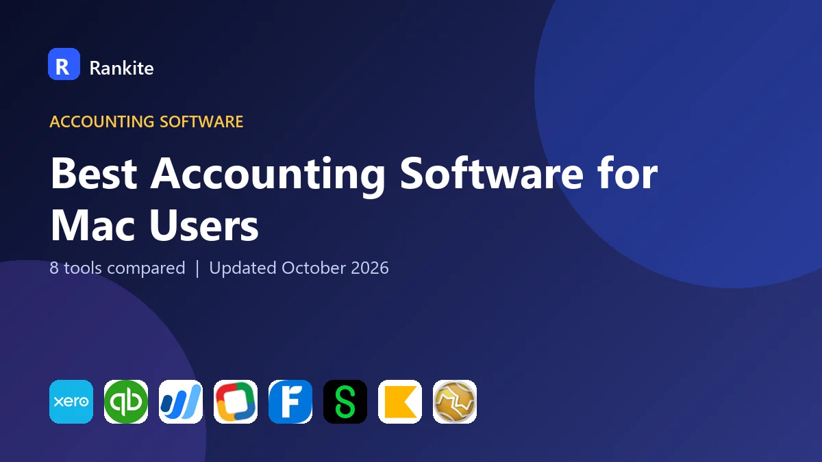 Best Accounting Software for Mac Users: 8 Tools Compared