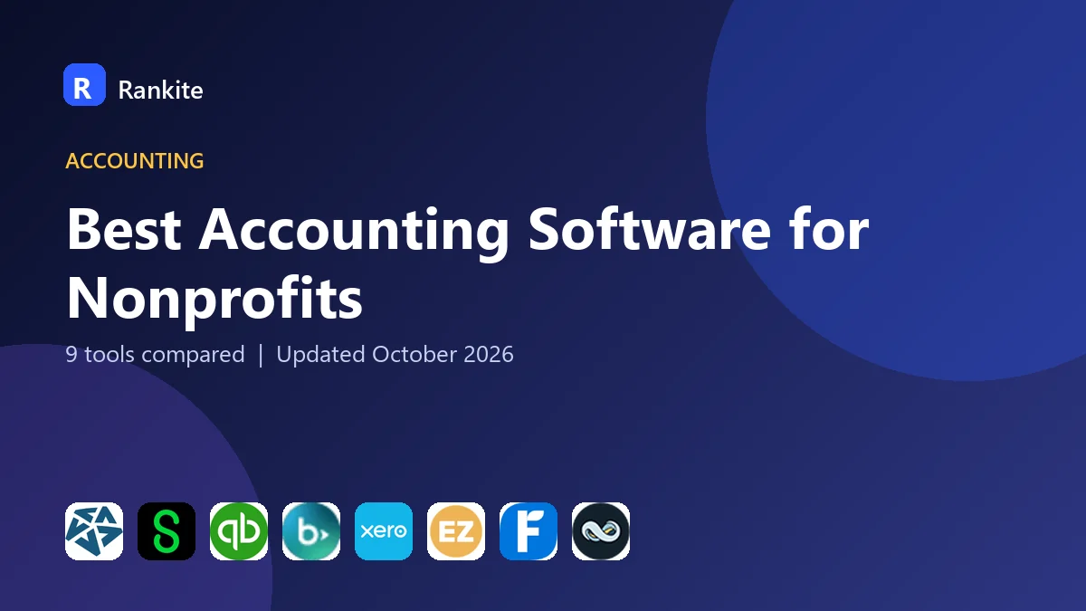 Best Accounting Software for Nonprofits in 2026: 9 Tools Compared