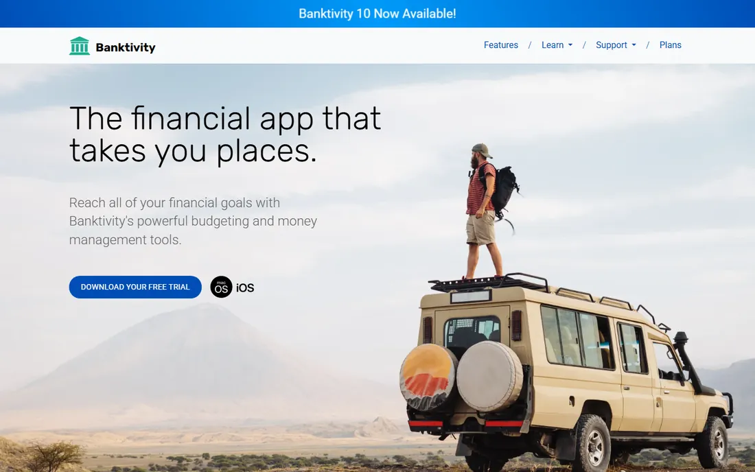 Banktivity homepage