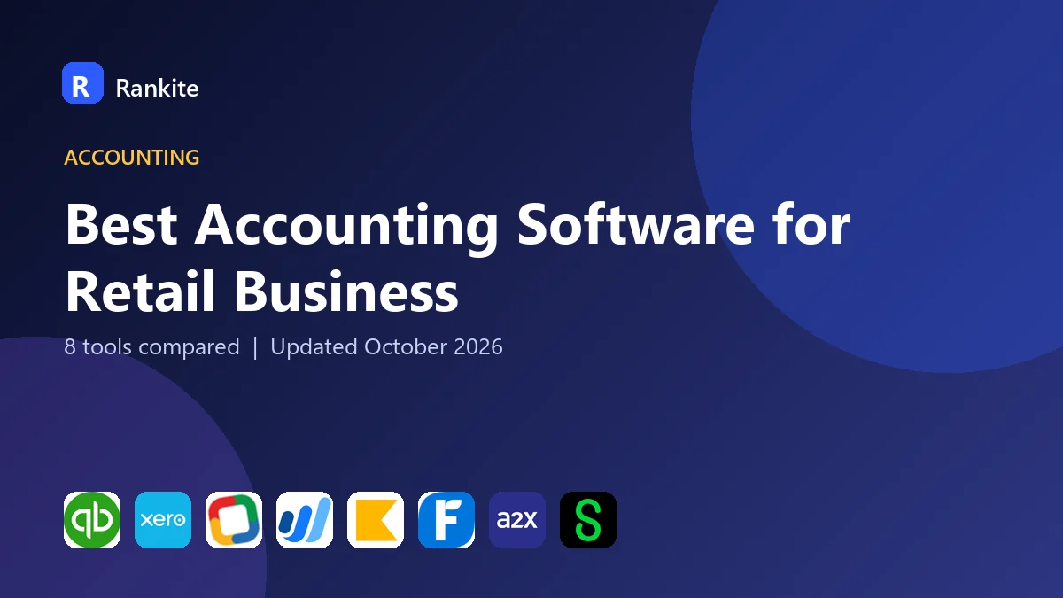 Best Accounting Software for Retail Business in 2026: 8 Tools Compared