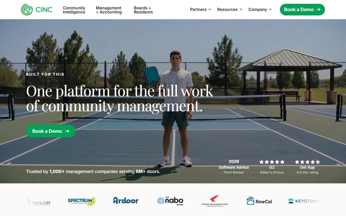 CINC Systems homepage