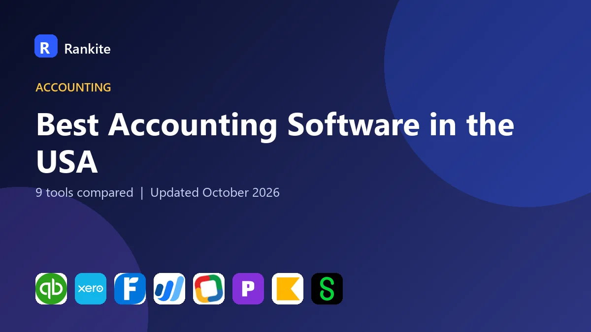 Best Accounting Software in the USA in 2026: 9 Tools Compared
