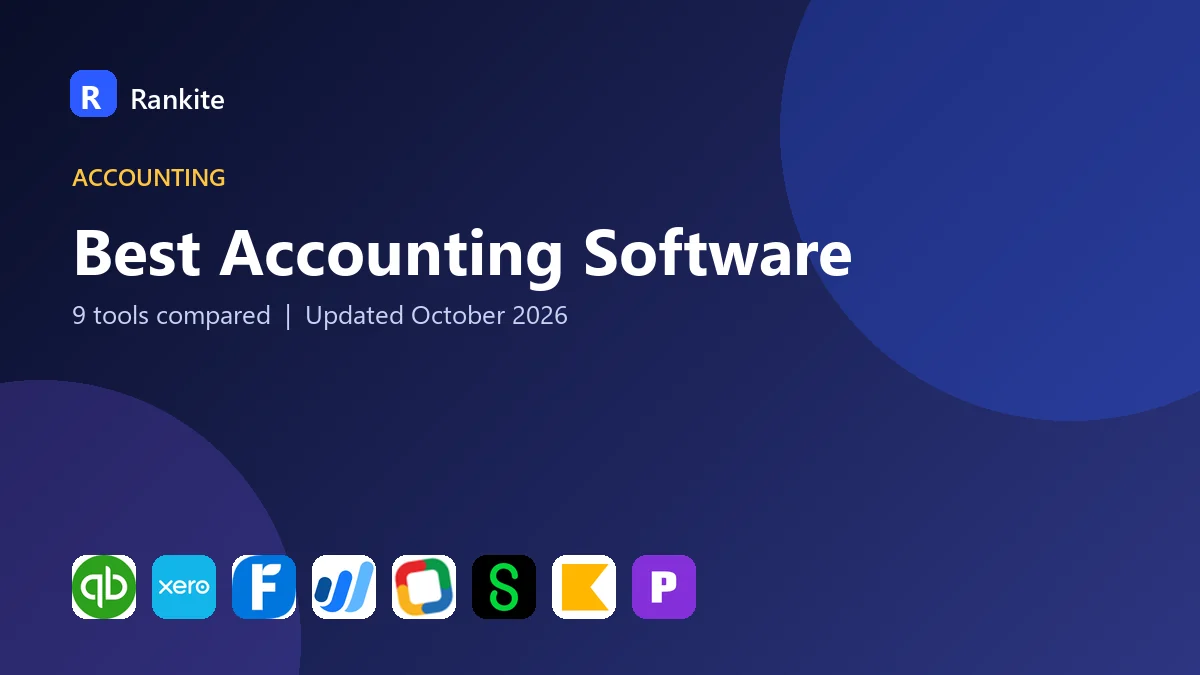 Best Accounting Software in 2026: 9 Tools Compared