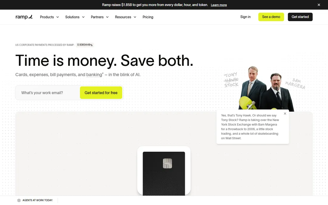 Ramp homepage