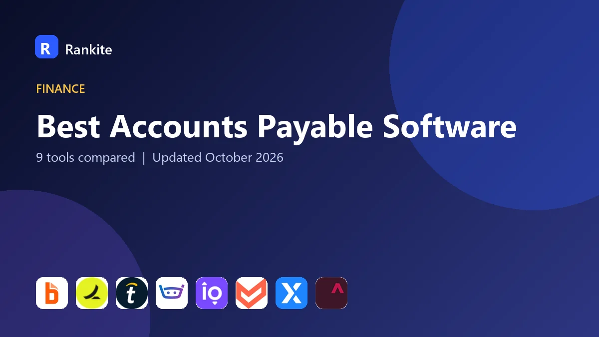 Best Accounts Payable Software in 2026: 9 Tools Compared