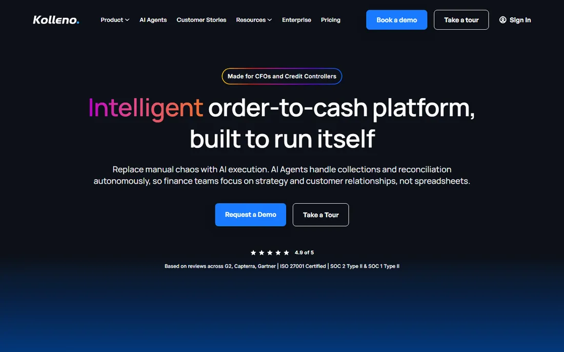 Kolleno homepage