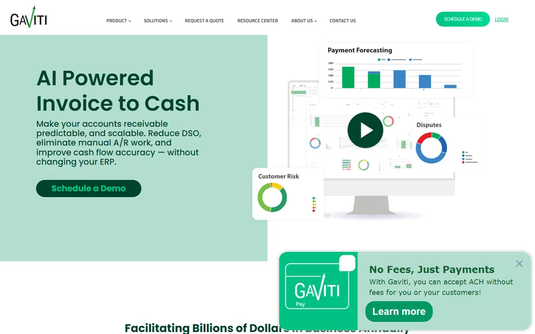 Gaviti homepage
