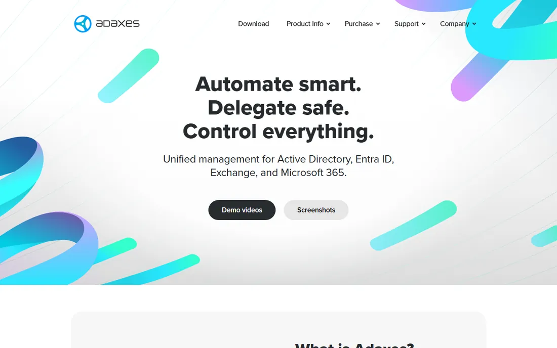 Softerra Adaxes homepage