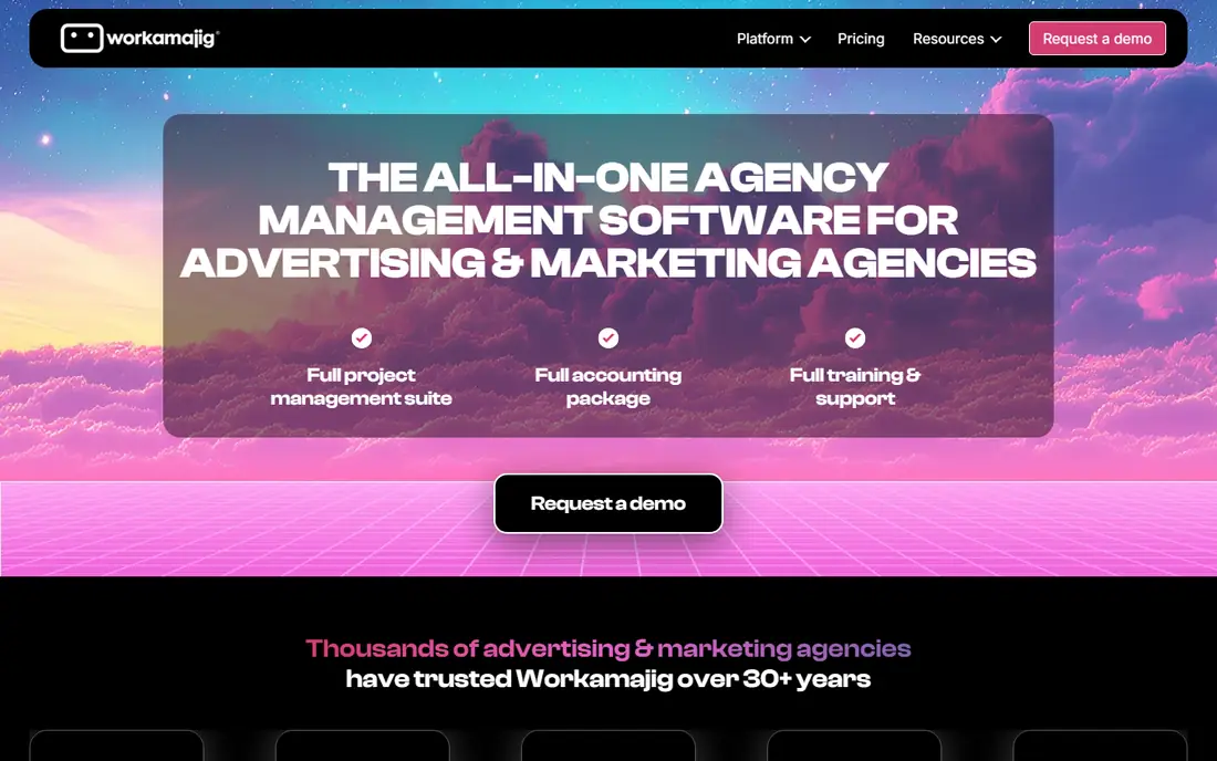 Workamajig homepage