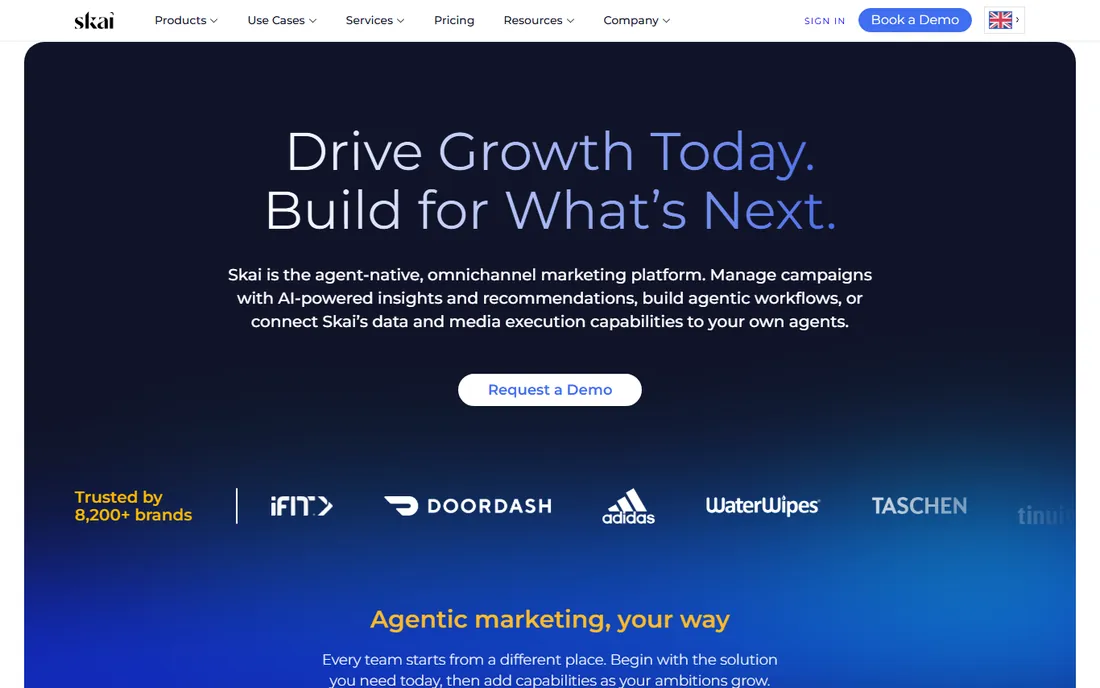 Skai homepage