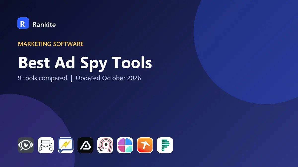Best Ad Spy Tools in 2026: 9 Tools Compared
