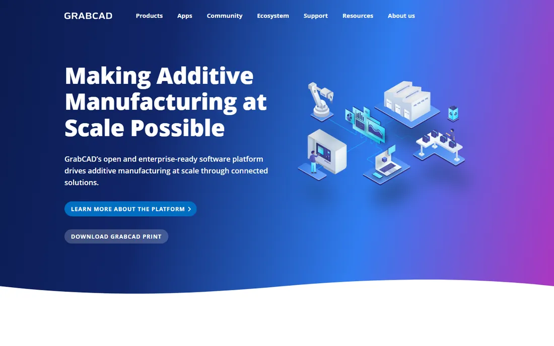 GrabCAD homepage