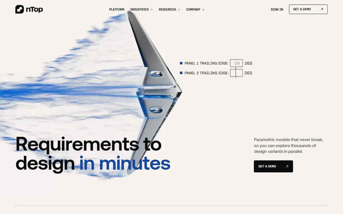 nTop homepage