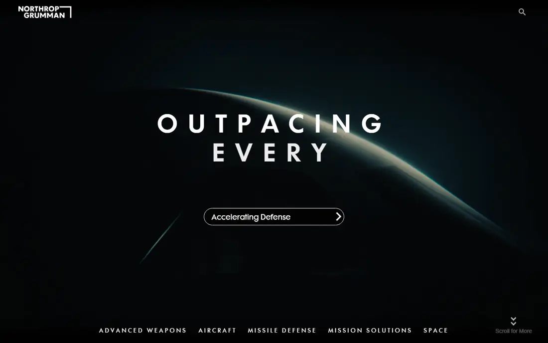Northrop Grumman homepage