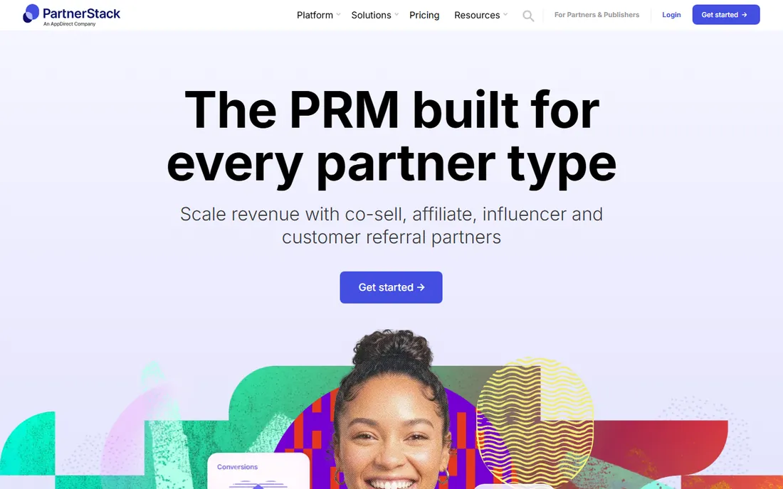 PartnerStack homepage