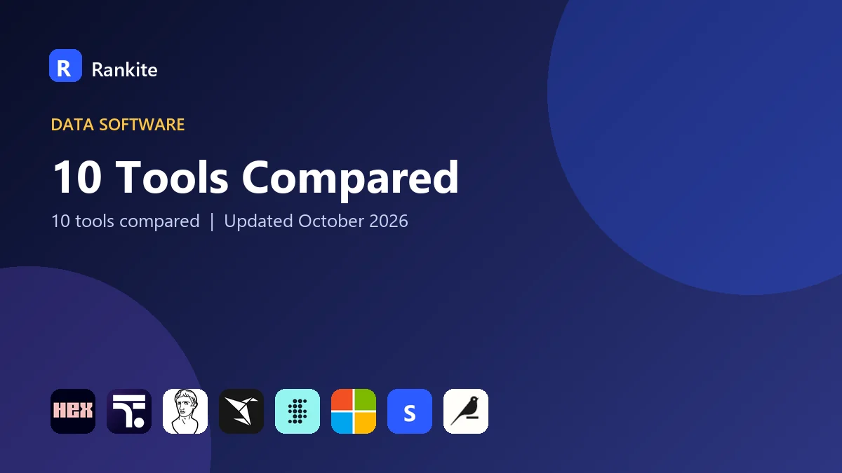 10 Tools Compared: Best Agentic Analytics Platforms for Data Analytics