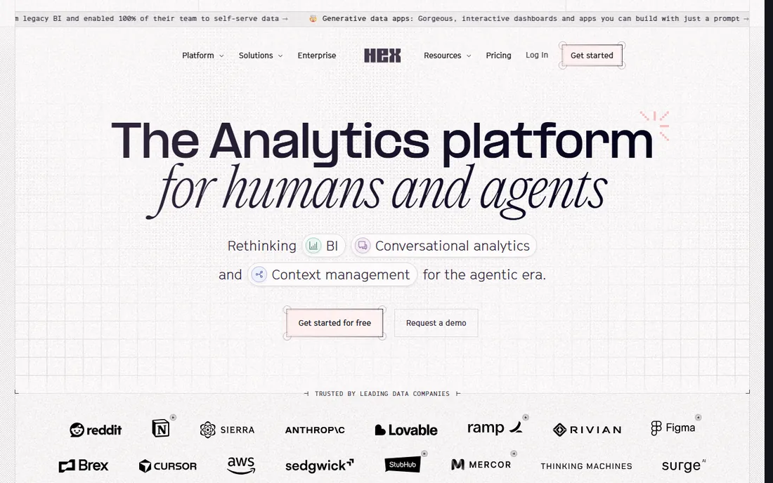Hex homepage