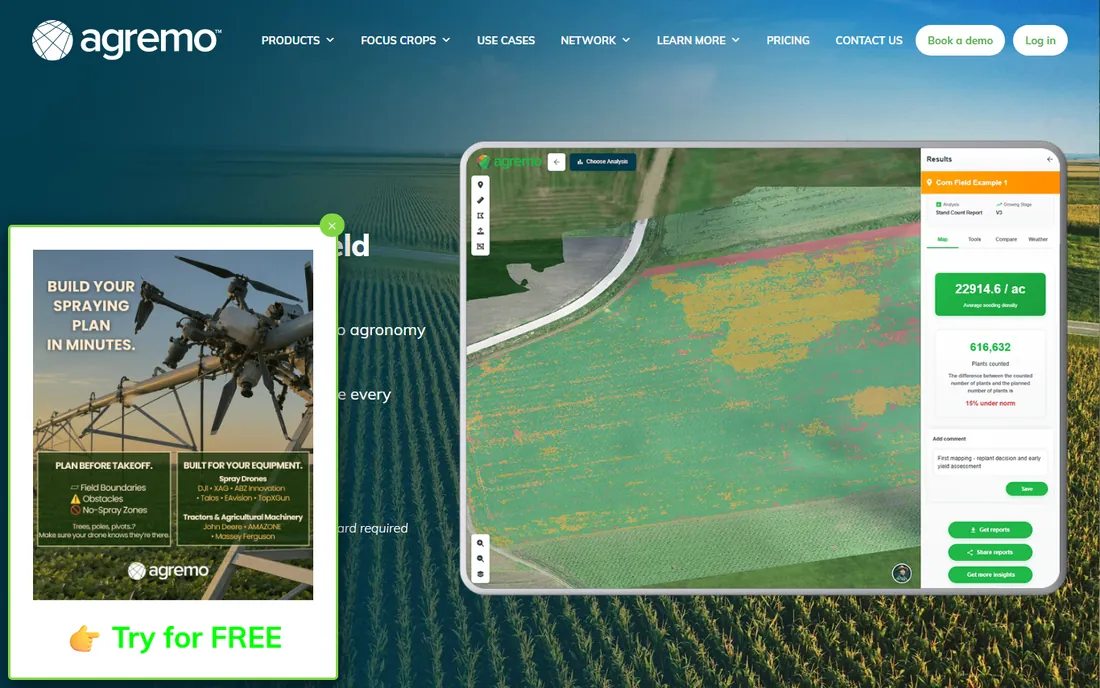 Agremo homepage