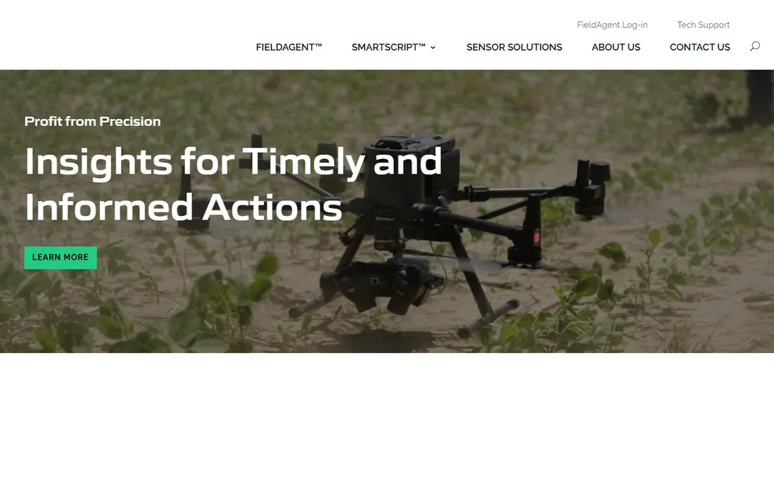 Sentera homepage