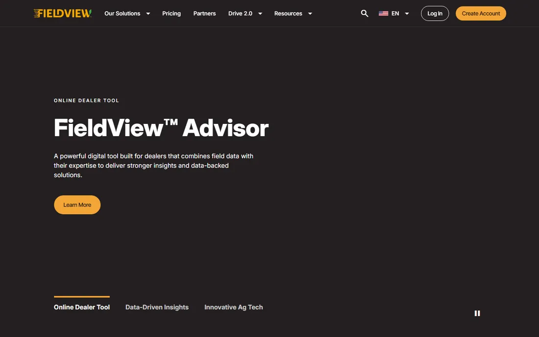 Climate FieldView homepage