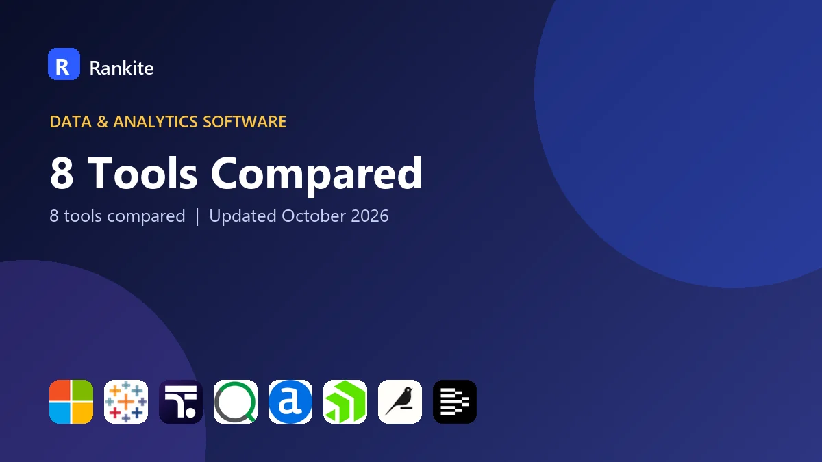 8 Tools Compared: Best AI Analysis Software for Enterprise Teams in 2026