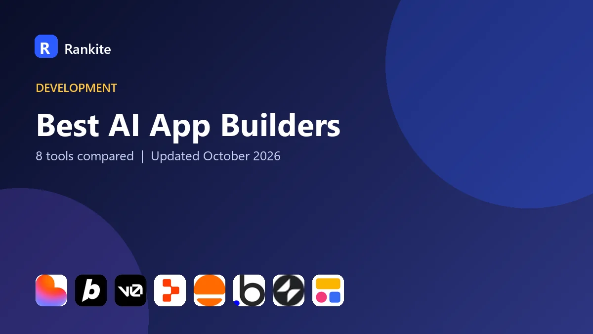 Best AI App Builders in 2026: 8 Tools Compared
