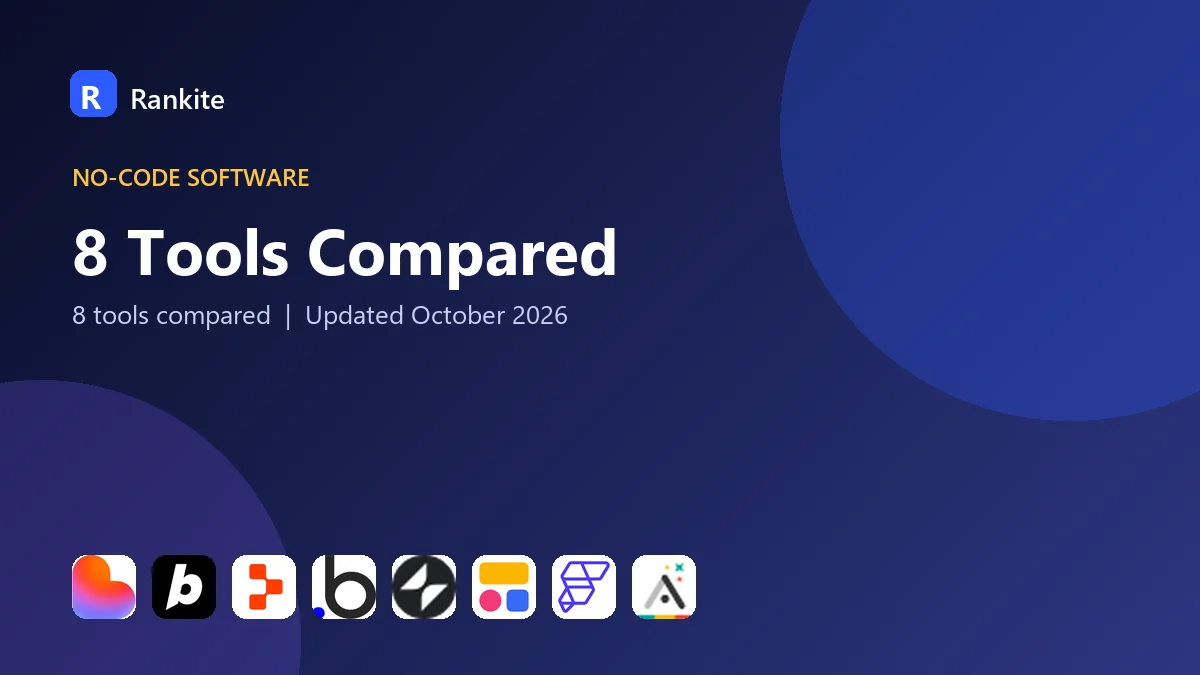 8 Tools Compared: Best AI App Builders Comparison for 2026