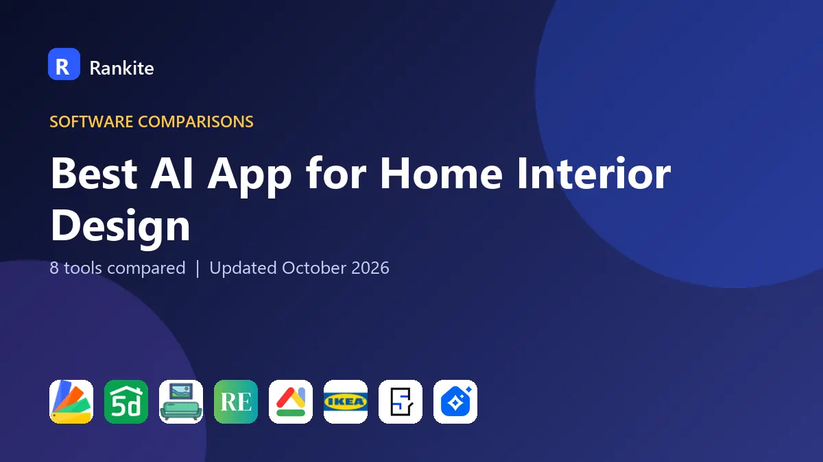 Best AI App for Home Interior Design in 2026: 8 Apps Compared