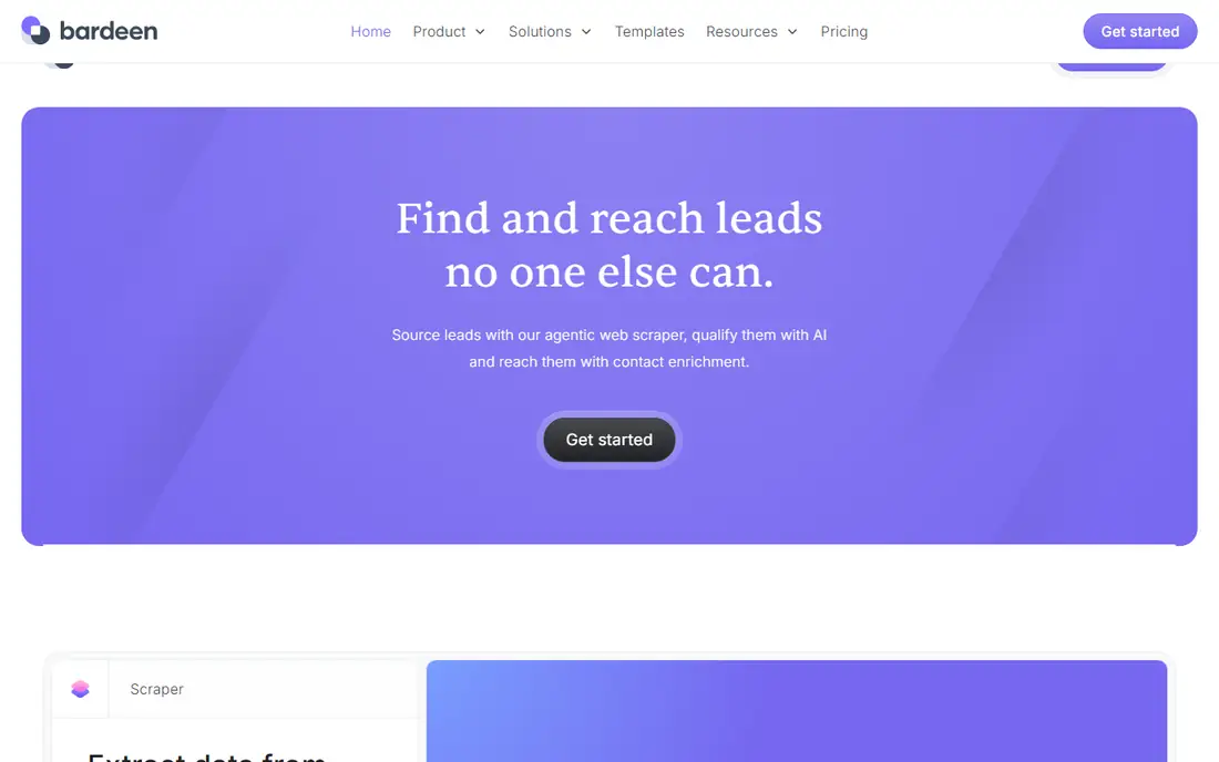 Bardeen homepage