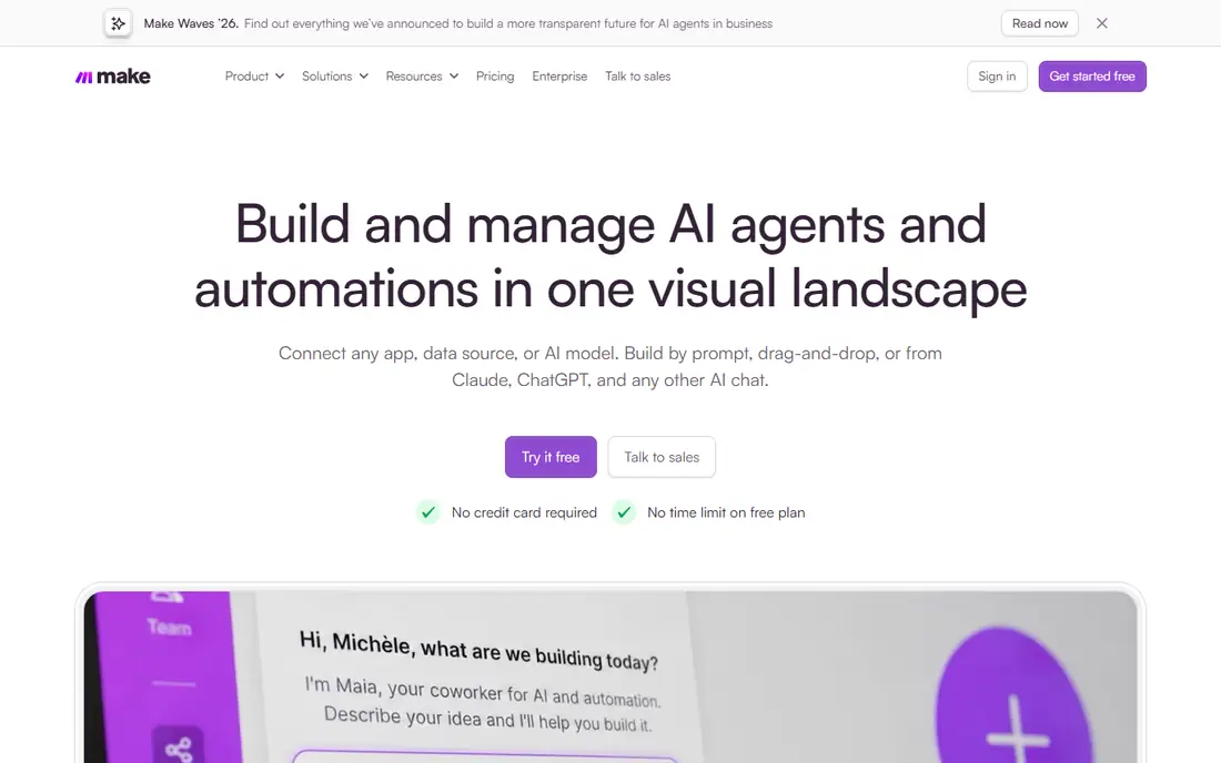 Make homepage