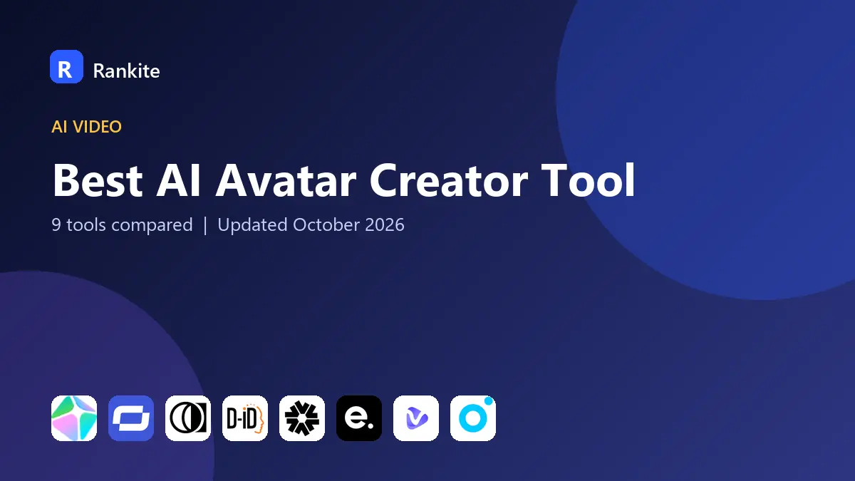 Best AI Avatar Creator Tool in 2026: 9 Tools Compared