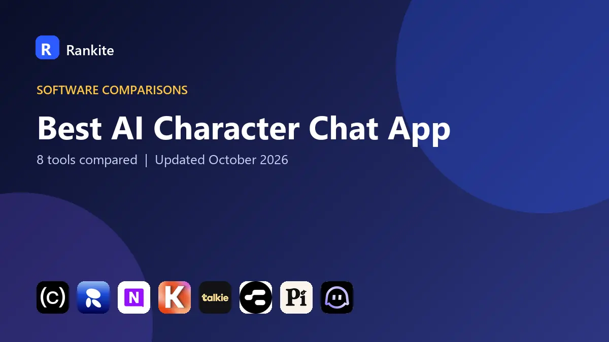 Best AI Character Chat App in 2026: 8 Apps Compared