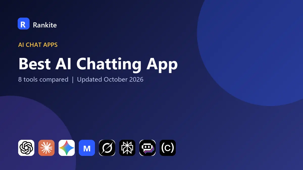 Best AI Chatting App in 2026: 8 Tools Compared