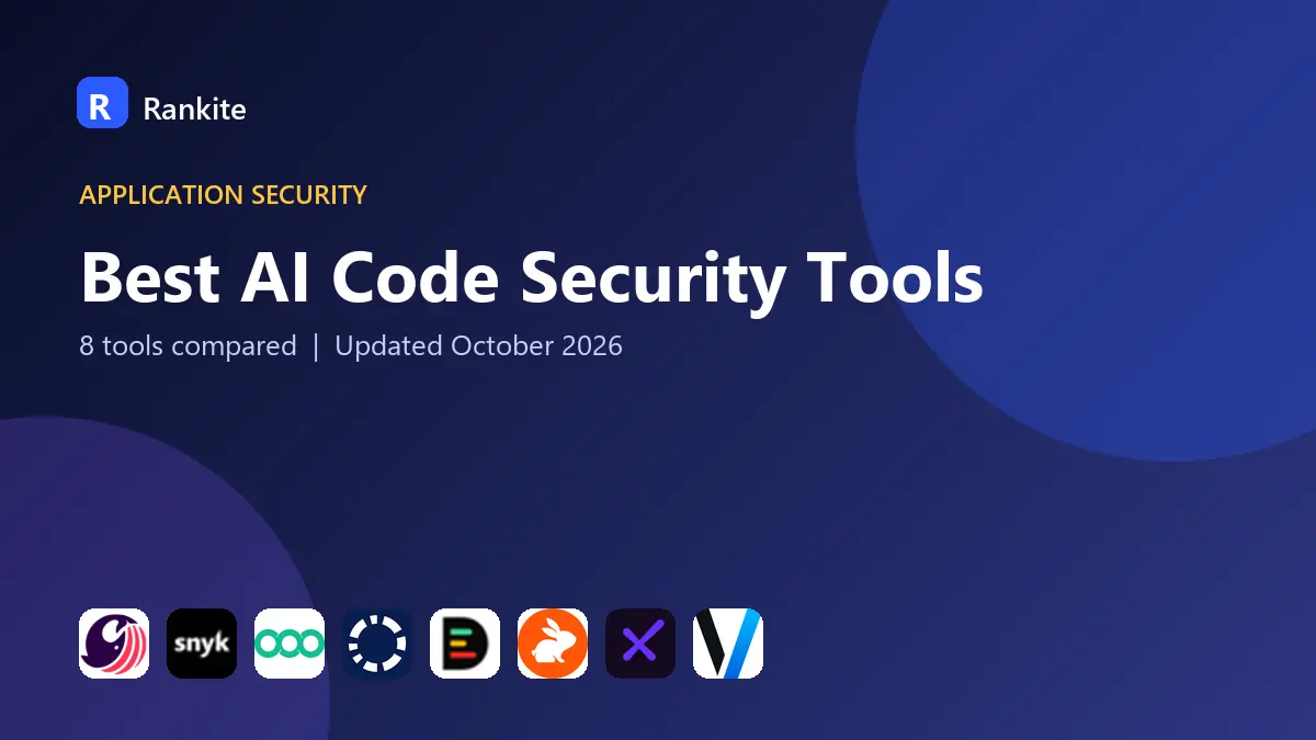 Best AI Code Security Tools in 2026: 8 Tools Compared