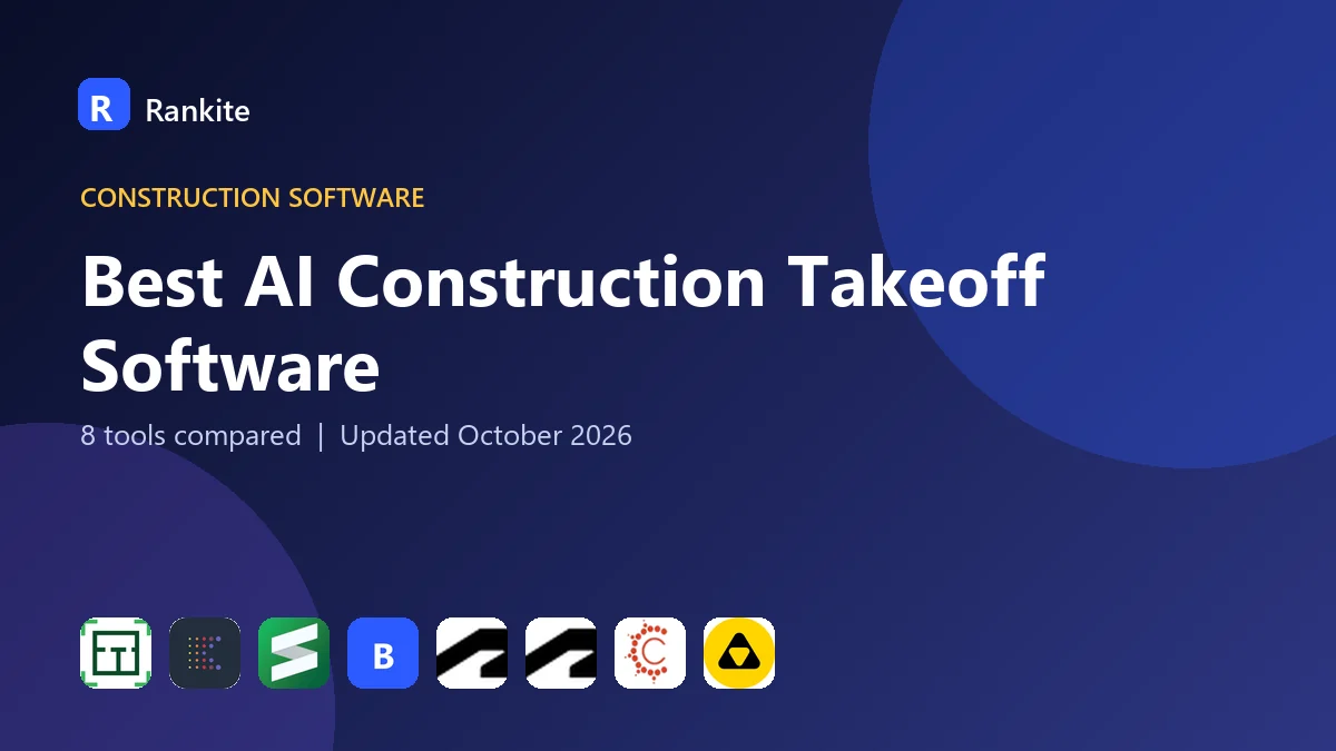 Best AI Construction Takeoff Software in 2026: 8 Tools Compared