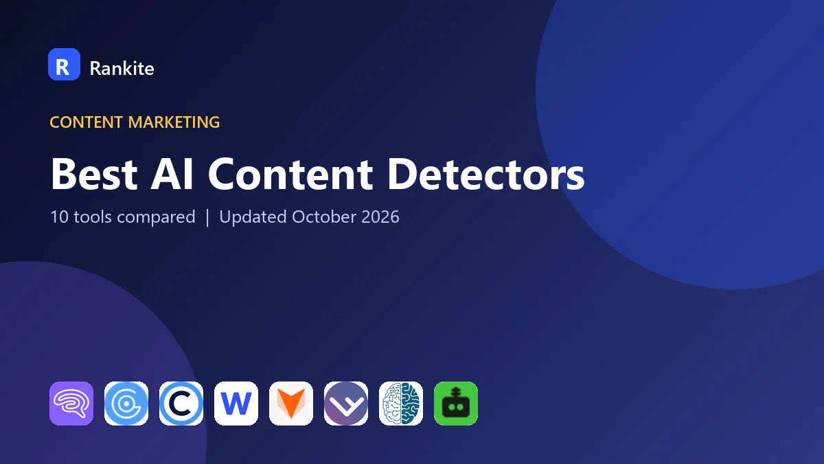 Best AI Content Detectors in 2026: 10 Tools Compared