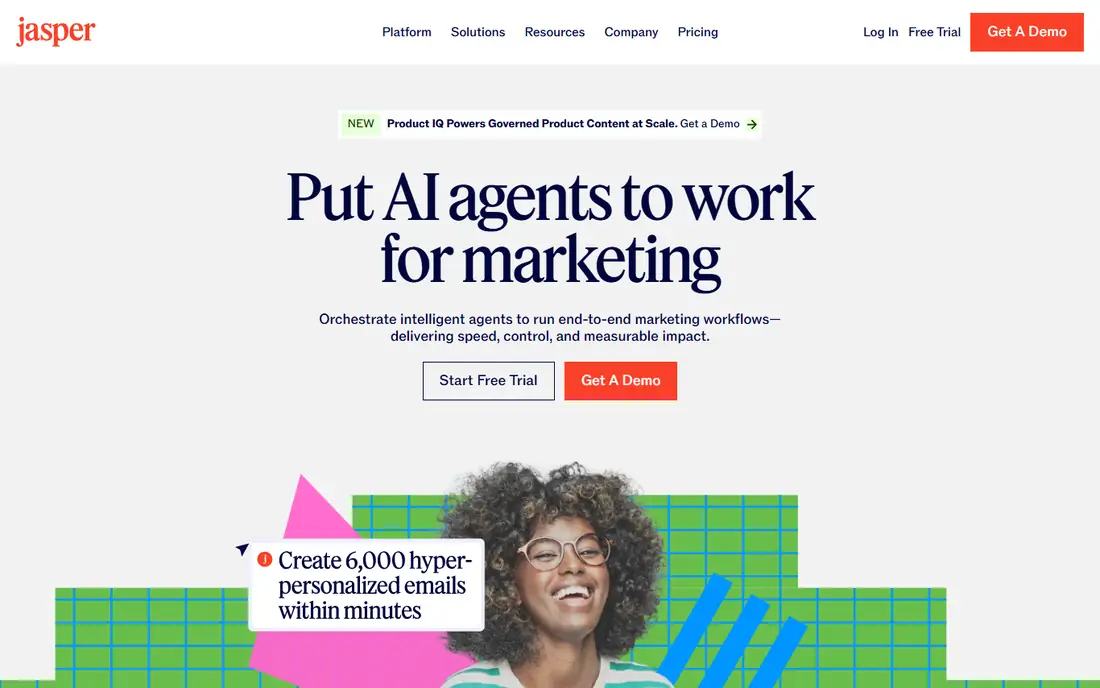 Jasper homepage